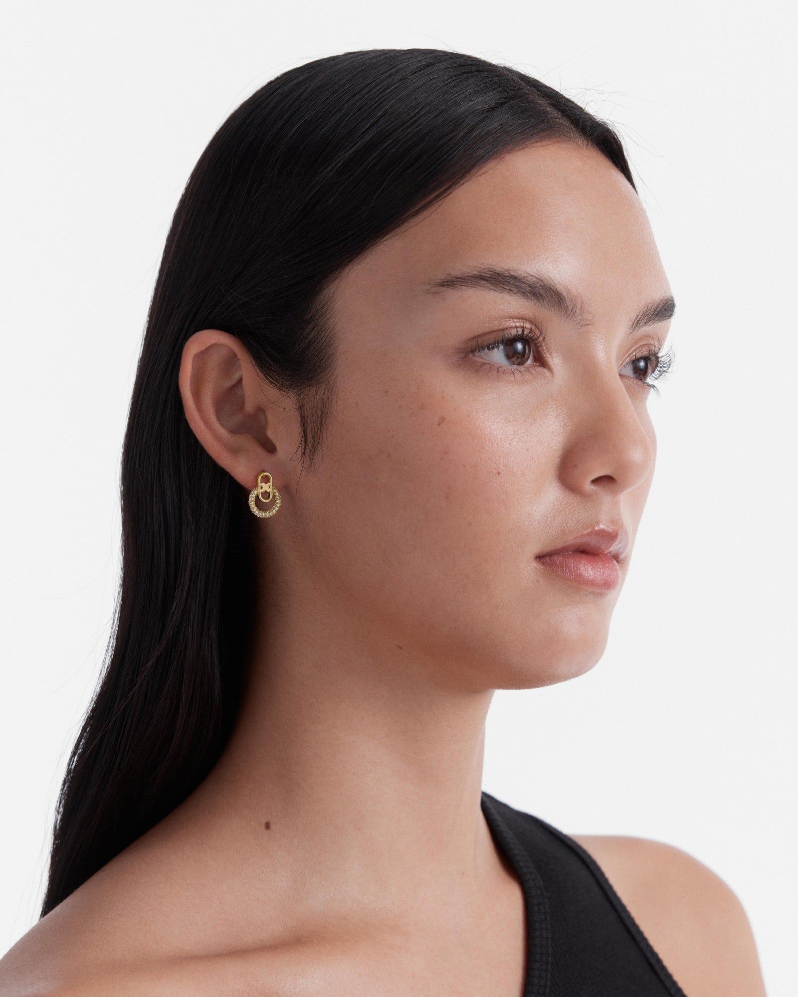 Everly Stud Earrings - Gold