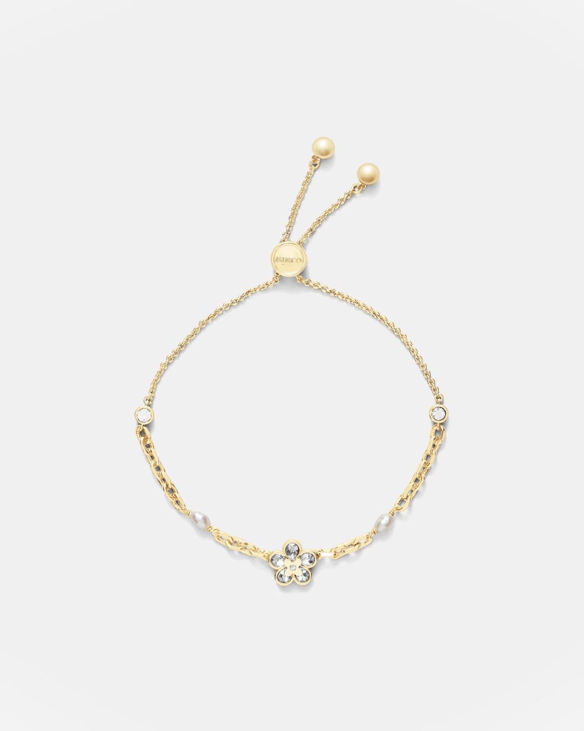 Fleur Toggle Bracelet - Gold