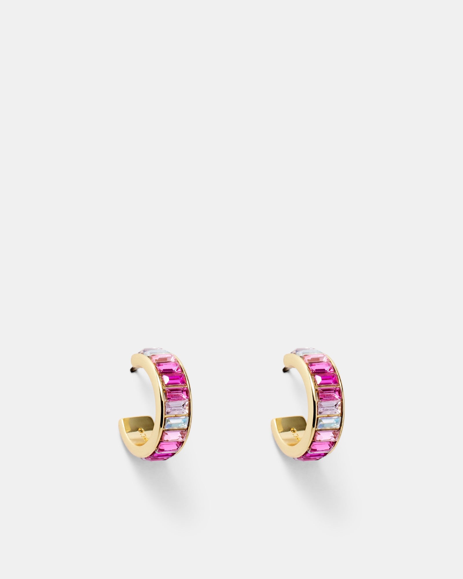 Sante Fe Hoop Earrings - Sweet Pink