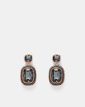 Hype Drop Earrings - Black