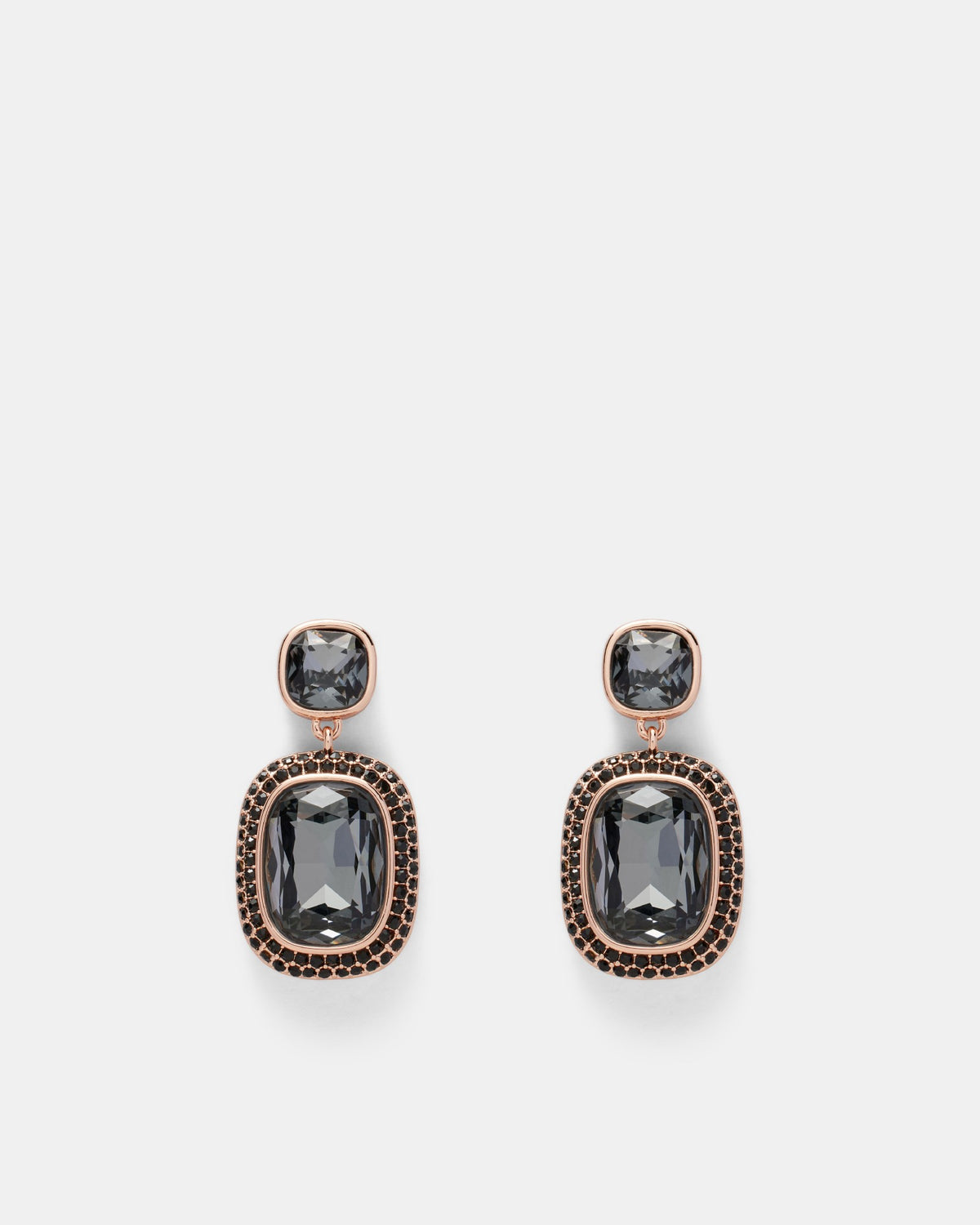 Hype Drop Earrings - Black