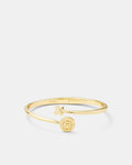 Reminiscent Cuff Bracelet - Gold