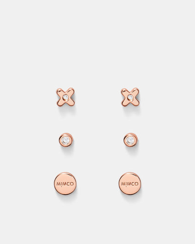 Everglade Earrings Gift Set - Rose Gold