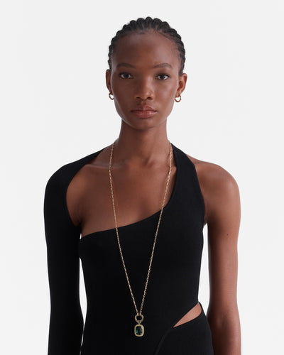 Hype Long Necklace - Spiced Apple