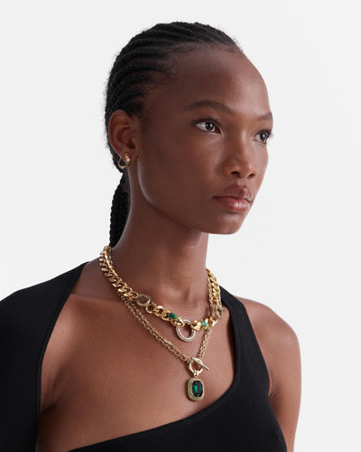 Hype Long Necklace - Spiced Apple