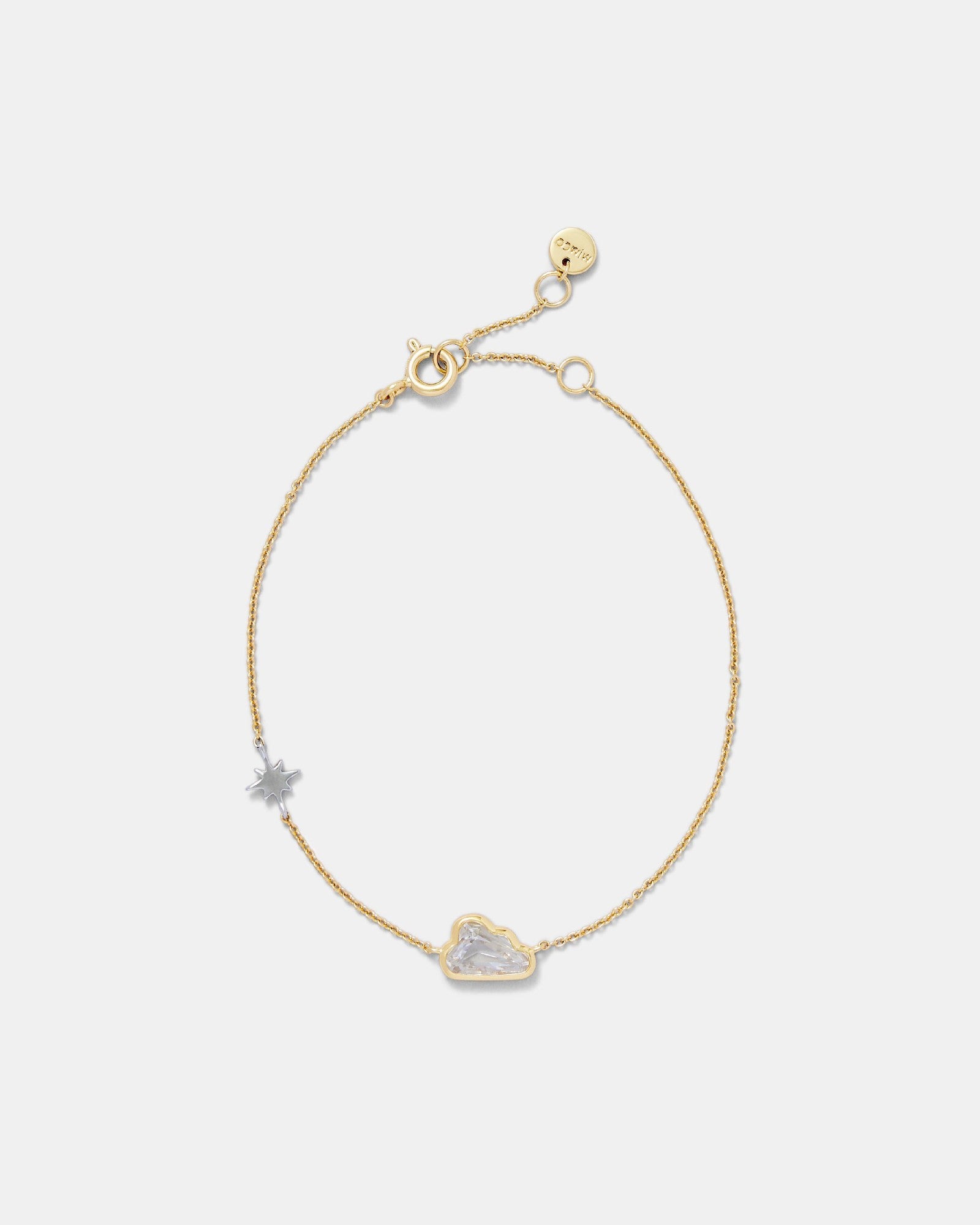 Cloud Bracelet - Gold