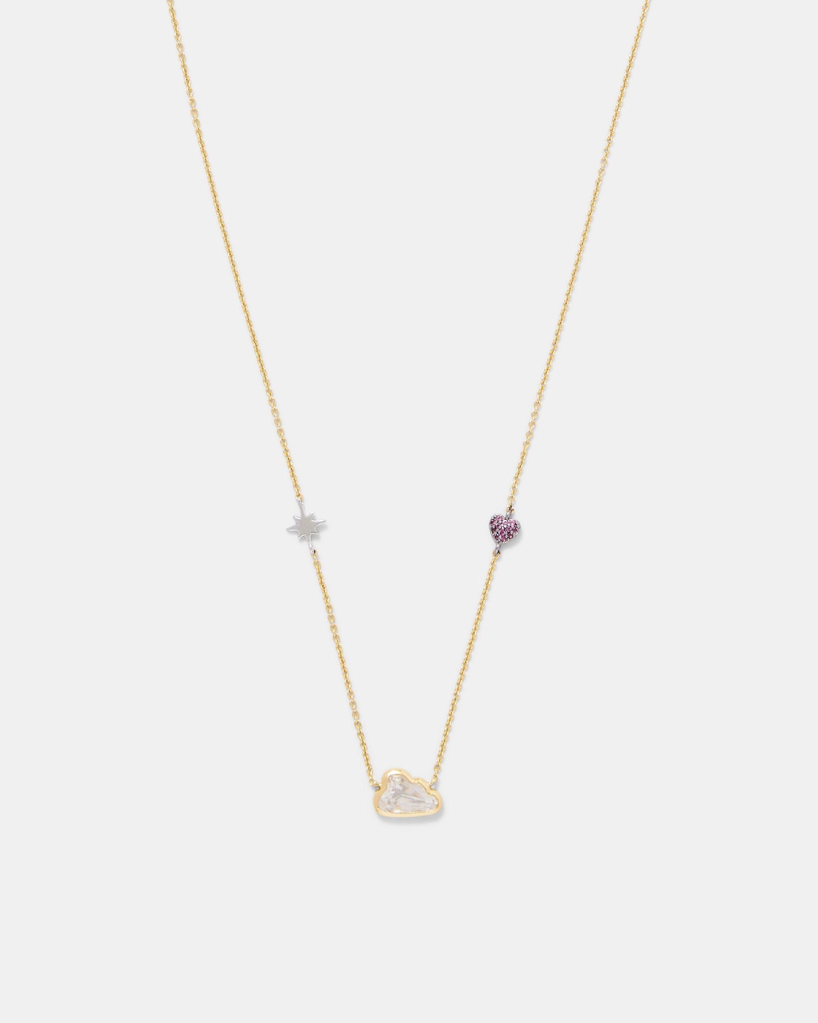 Cloud Necklace - Gold
