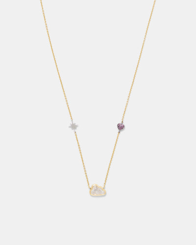 Cloud Necklace - Gold