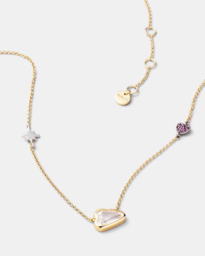 Cloud Necklace - Gold