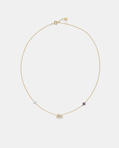 Cloud Necklace - Gold