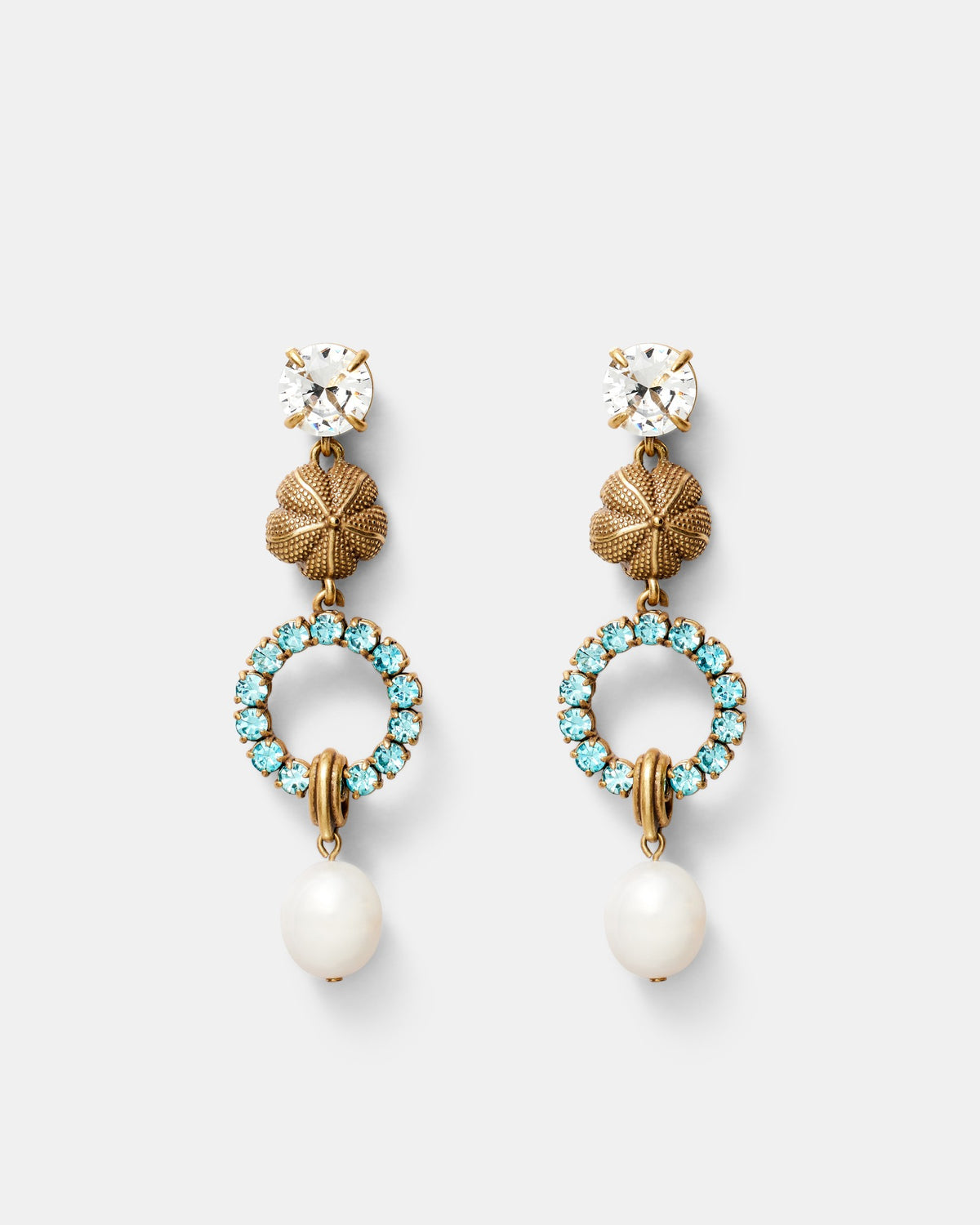 Sante Fe Drop Earrings - Ocean Dive