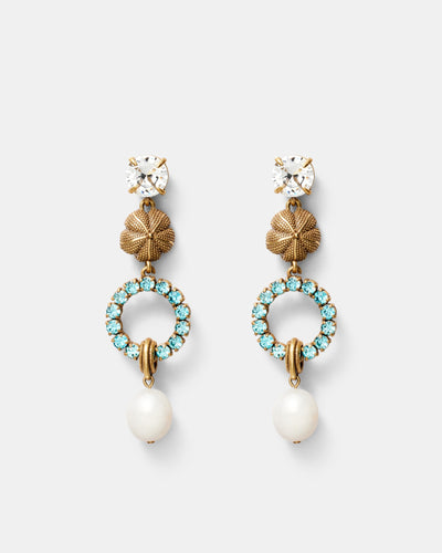 Sante Fe Drop Earrings - Ocean Dive
