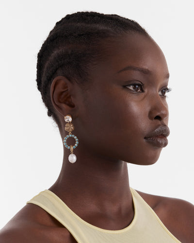 Sante Fe Drop Earrings - Ocean Dive