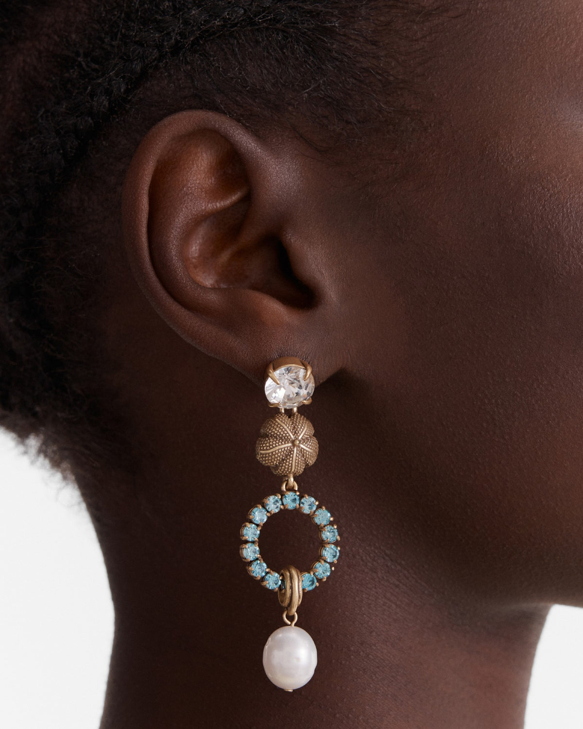 Sante Fe Drop Earrings - Ocean Dive