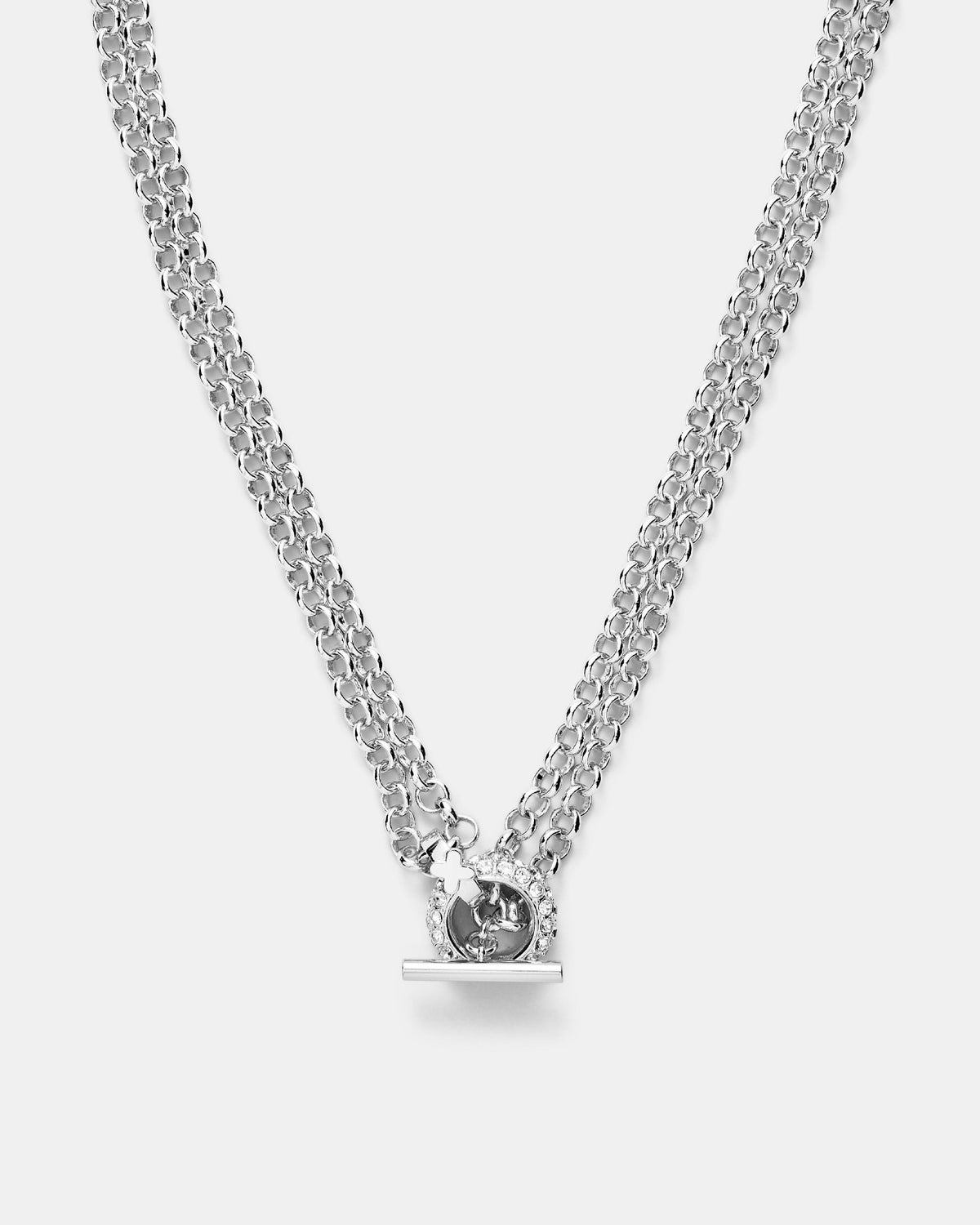 Mim Dream Long Necklace - Silver