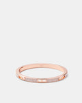 Everly Pave Bangle - Rose Gold