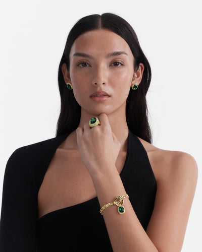 Hype Stud Earrings - Spiced Apple