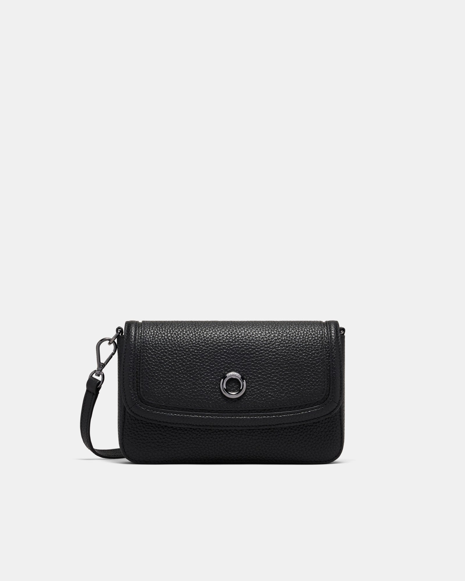 Orbit Crossbody Bag - Black Gunmetal