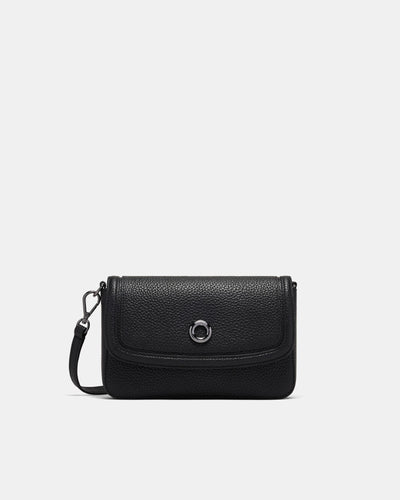 Orbit Crossbody Bag - Black Gunmetal