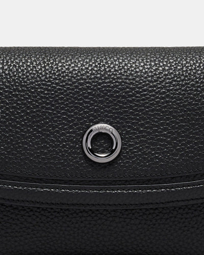 Orbit Crossbody Bag - Black Gunmetal