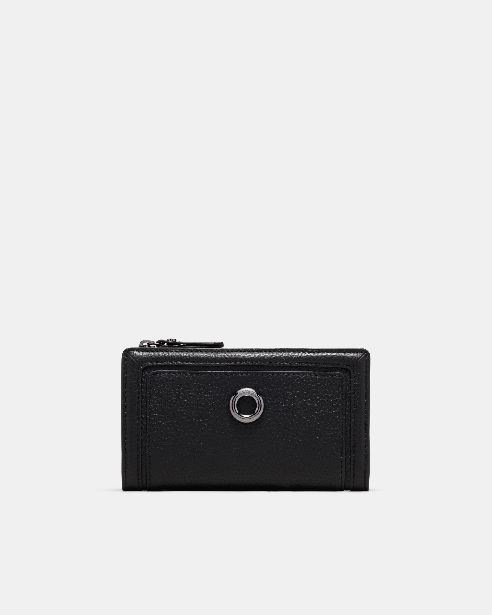 Orbit Large Fold Wallet - Black Gunmetal