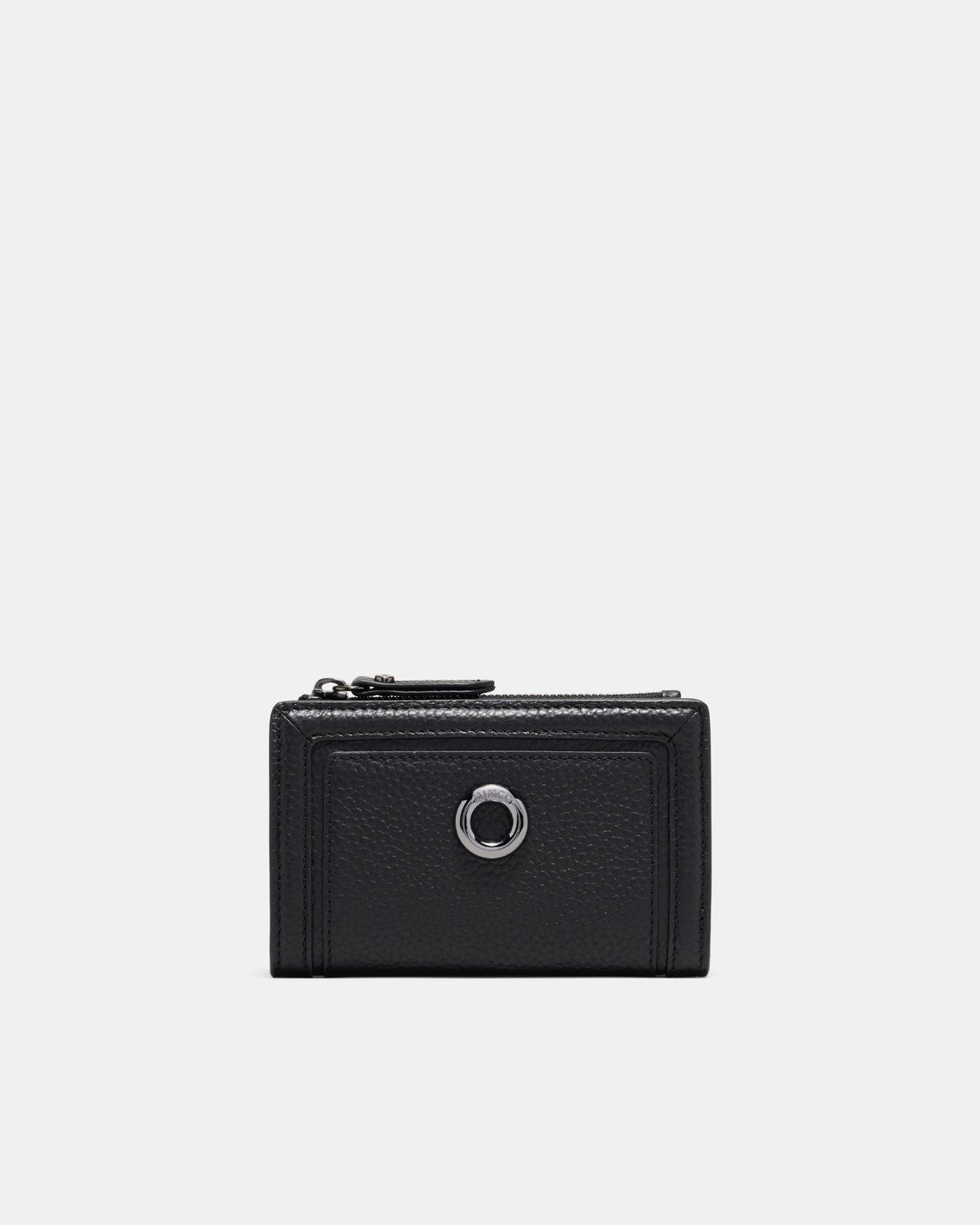 Orbit Medium Fold Wallet - Black Gunmetal