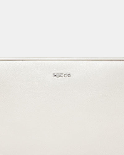 Classico Pouch - Pearlised White