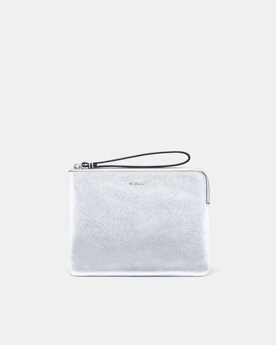 Classico Medium Pouch - Silver