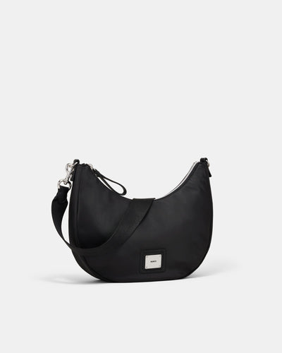 Elements Crossbody Bag - Black Silver