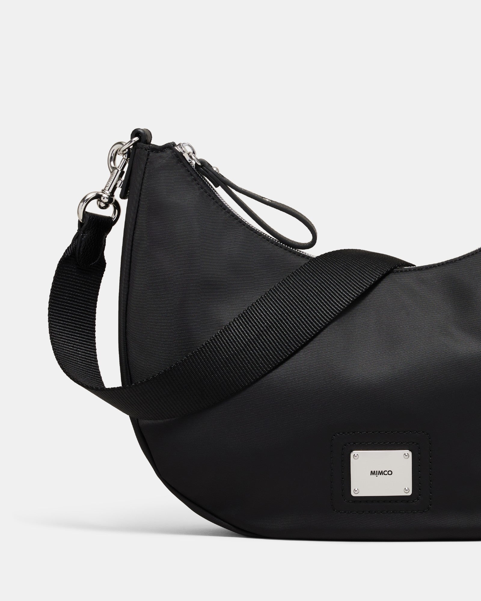 Elements Crossbody Bag - Black Silver