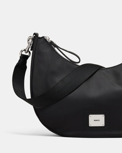 Elements Crossbody Bag - Black Silver