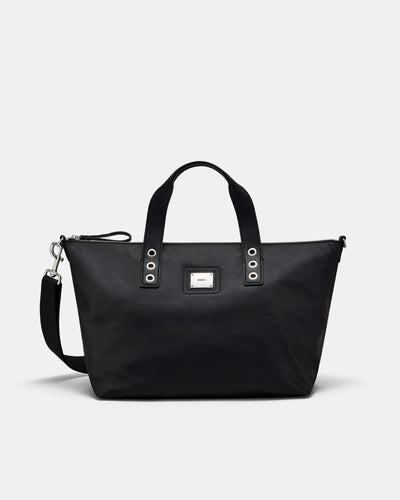 Elements Tote Bag - Black Silver