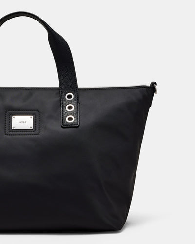 Elements Tote Bag - Black Silver