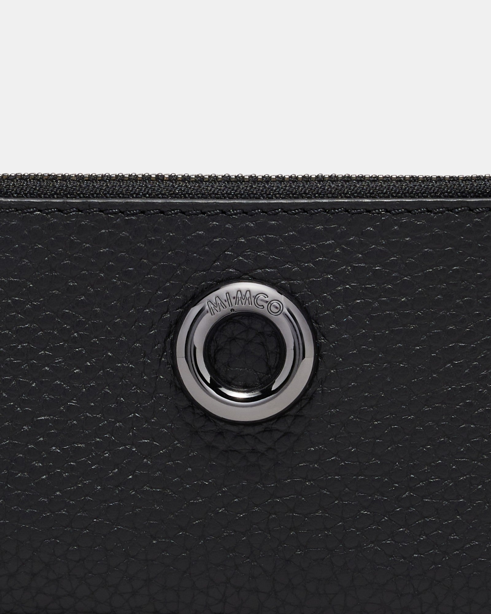 Orbit Petite Wallet - Black Gunmetal