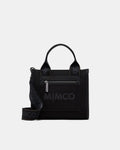Patch Mini Tote Bag - Black Gunmetal