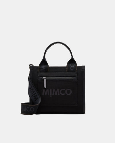 Patch Mini Tote Bag - Black Gunmetal