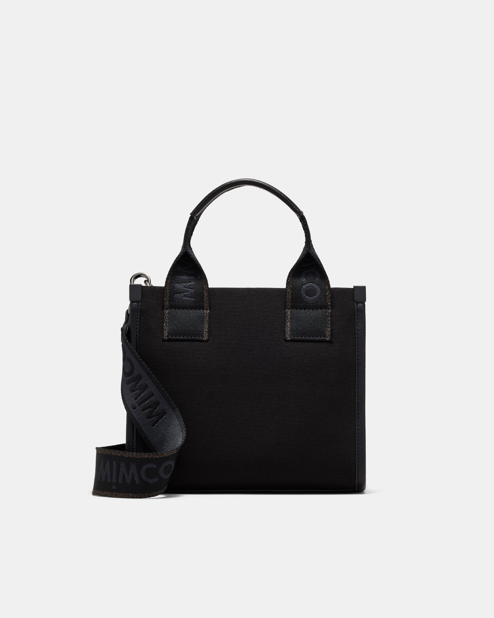 Patch Mini Tote Bag - Black Gunmetal