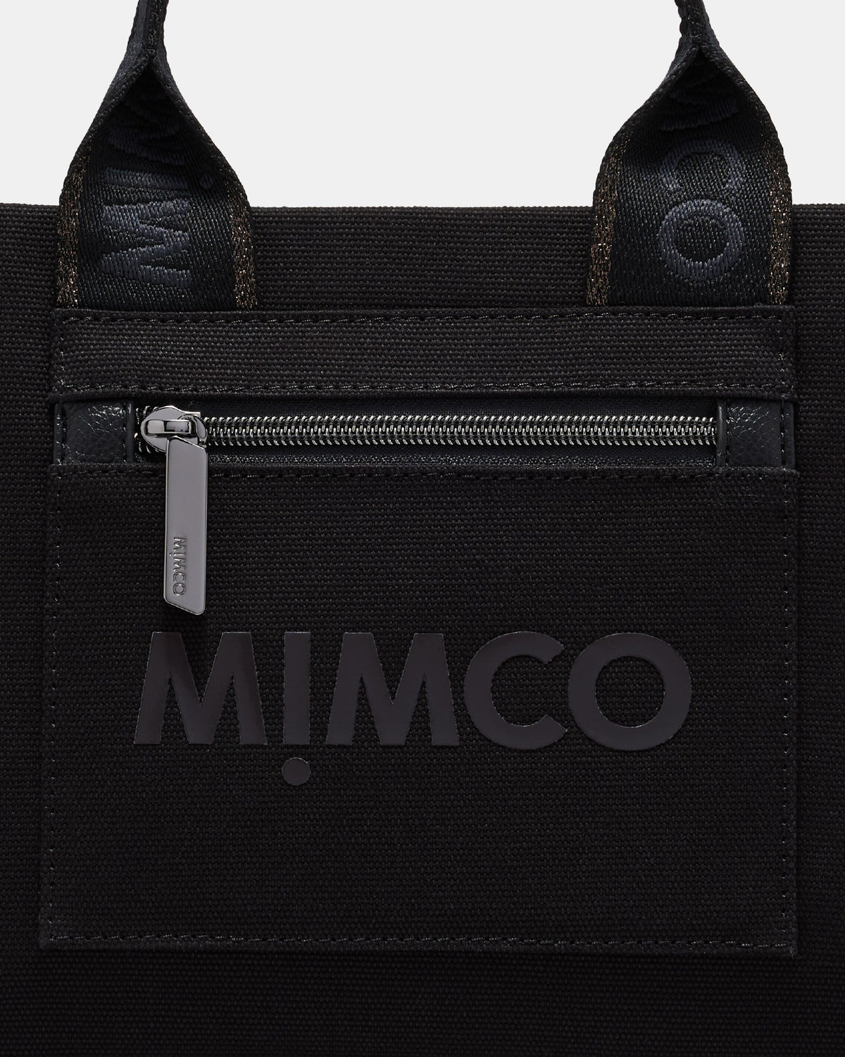 Patch Mini Tote Bag - Black Gunmetal
