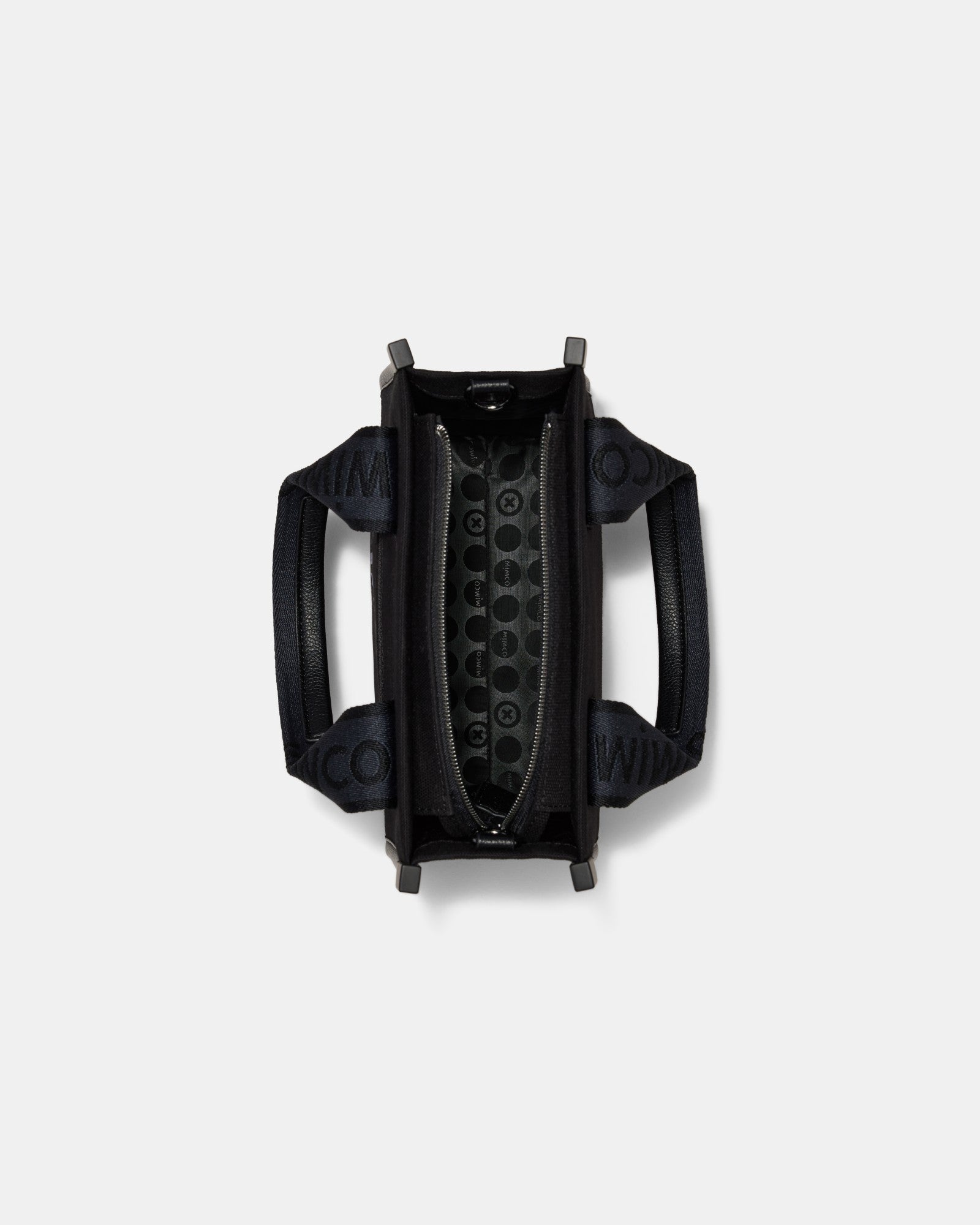 Patch Mini Tote Bag - Black Gunmetal