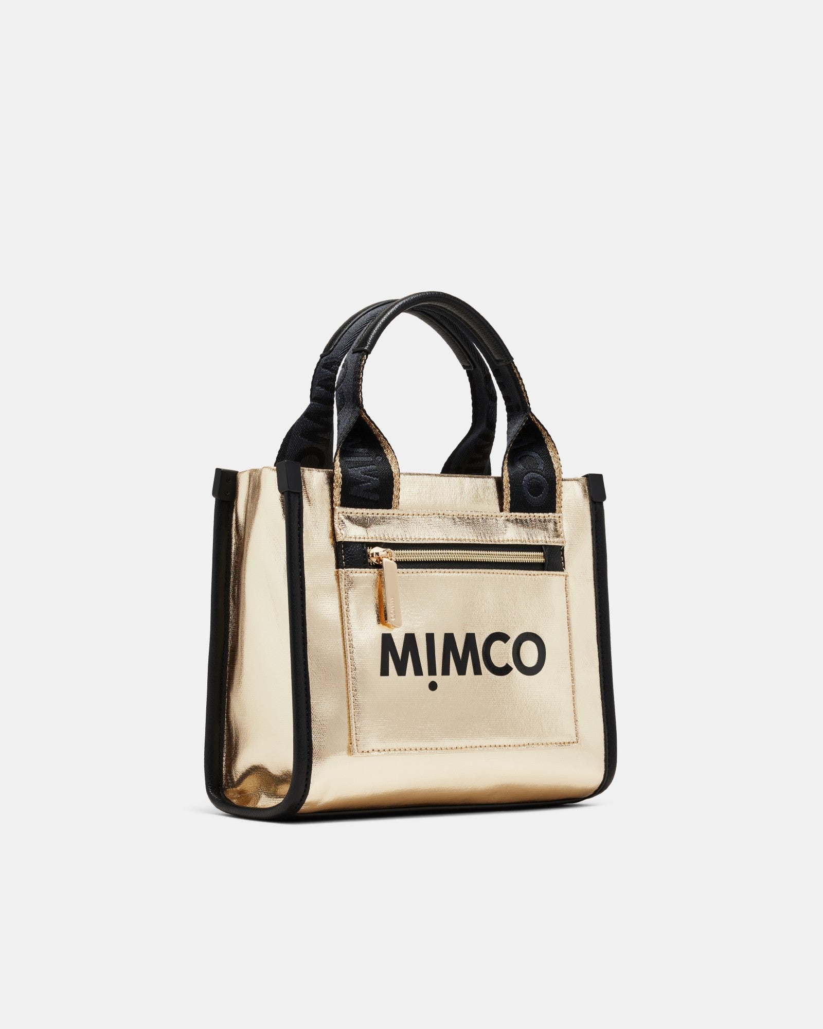 Patch Mini Tote Bag - Light Gold