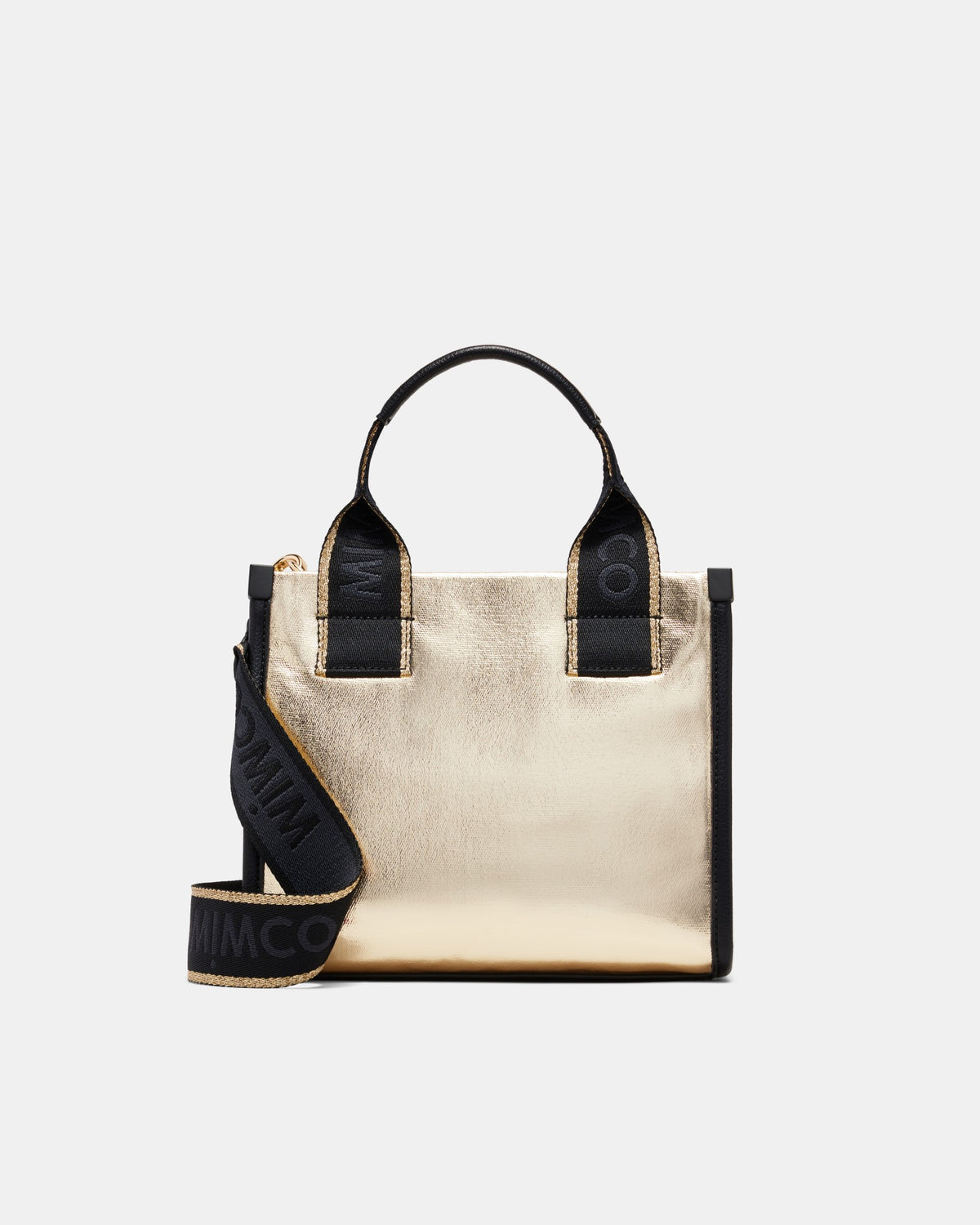 Patch Mini Tote Bag - Light Gold