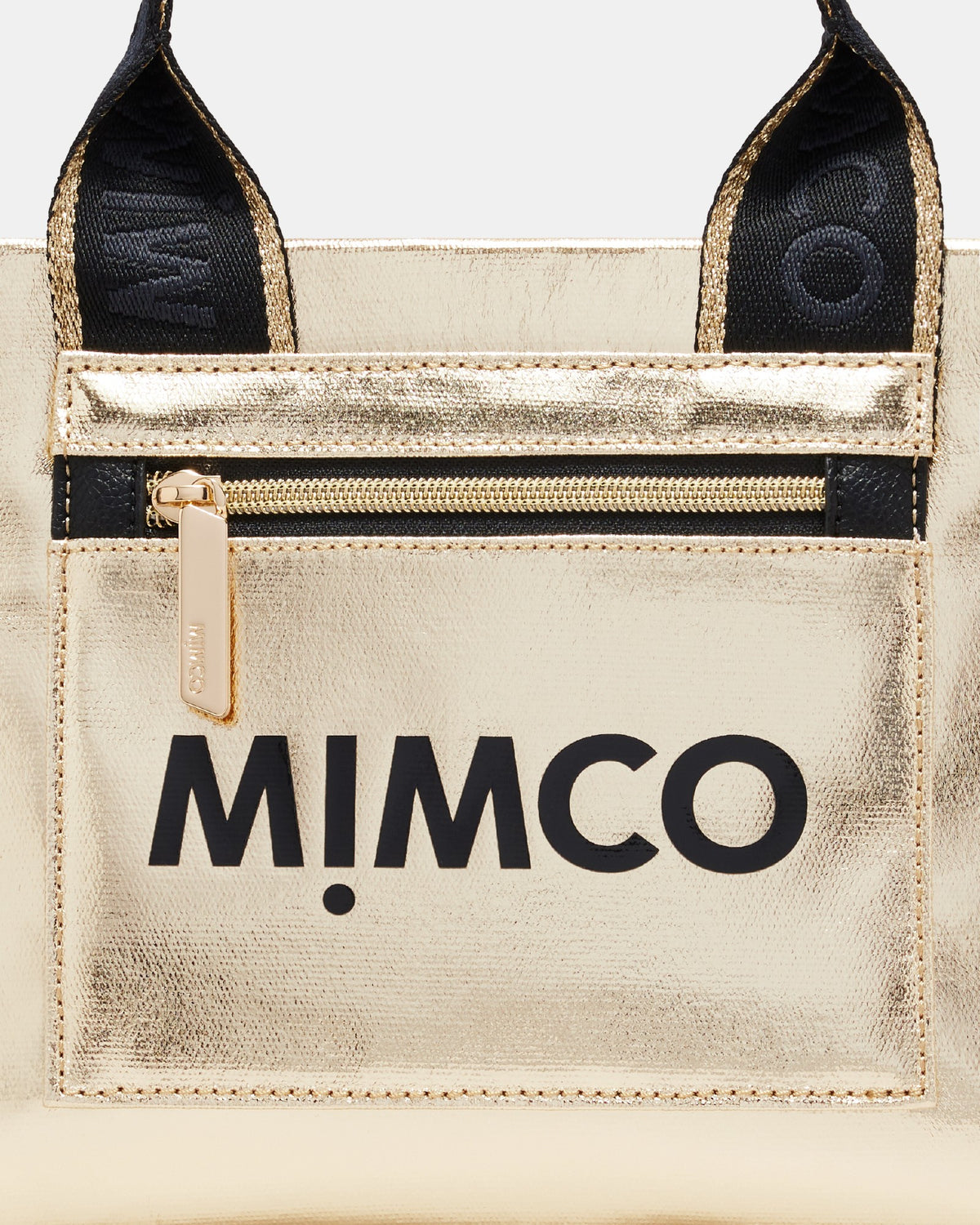 Patch Mini Tote Bag - Light Gold