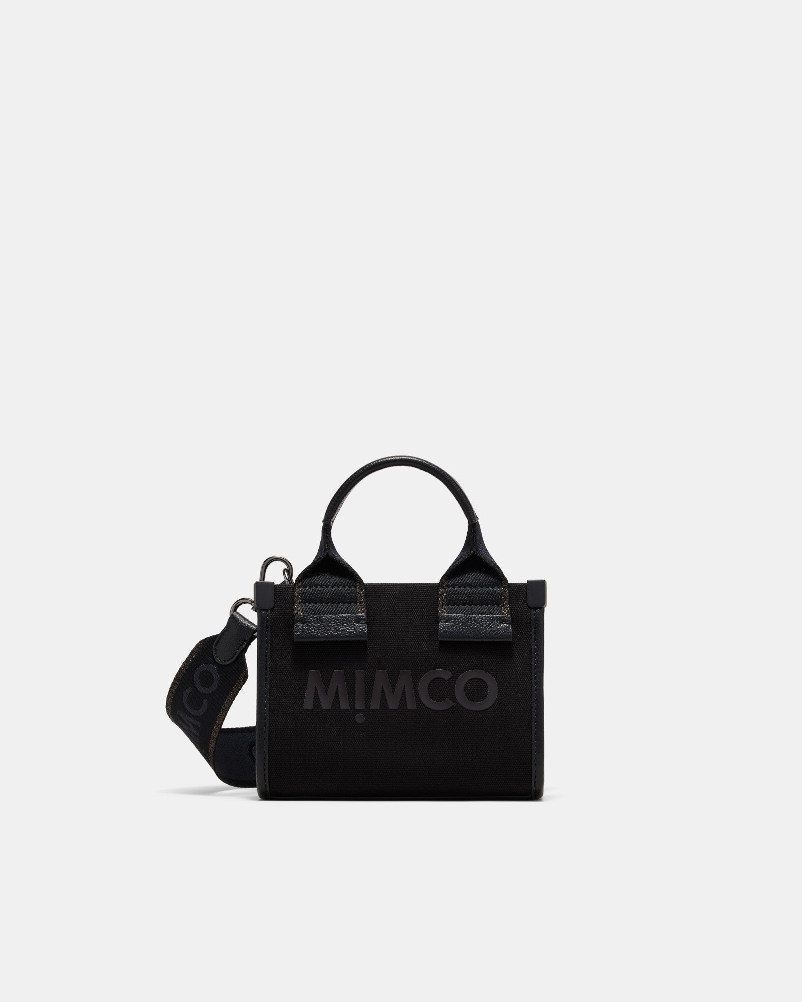 Patch Micro Tote Bag - Black Gunmetal