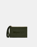 Patch Leather Pouch - Winter Moss