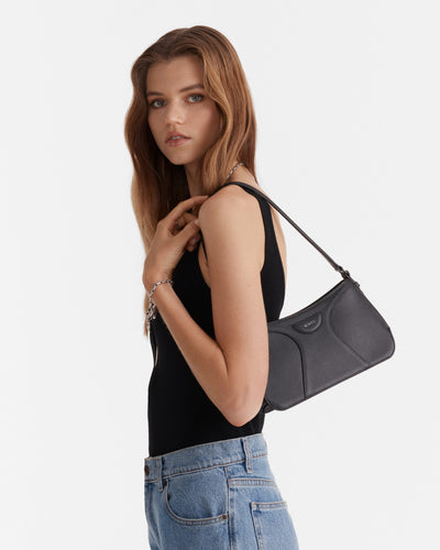 Eclipse Shoulder Bag - Black Gunmetal