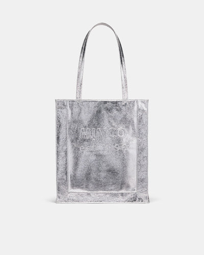 Explore Tote Bag - Silver