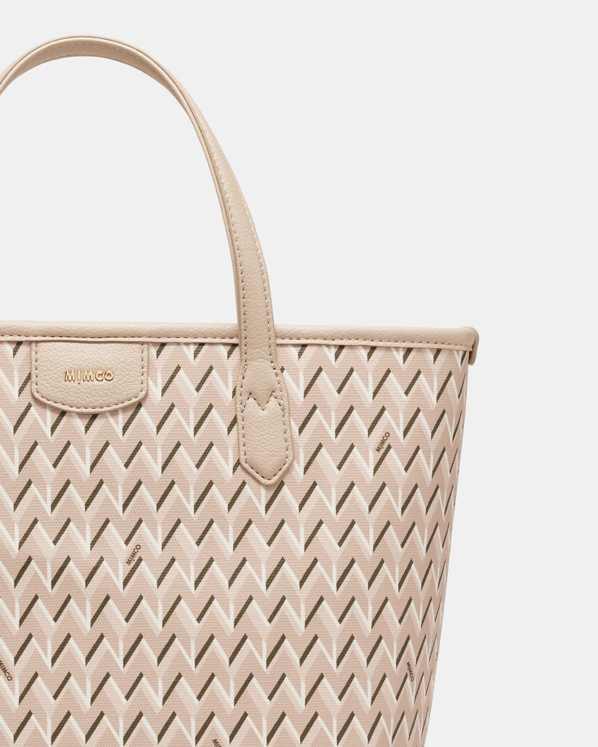 Geo Mini Tote Bag - Waffle