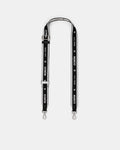 Mim 96 Webbing Bag Strap - Black Silver