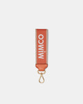 Stripe Webbing Wrist Strap - Terracotta