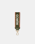 Stripe Webbing Wrist Strap - Winter Moss